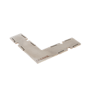 Corner conn. 90° U-profile 26x23x2mm AISI 316