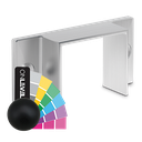 Wall support U-profile 42x34x3mm aluminum RAL mat