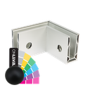 TL-6081 Inside corner 90° aluminum RAL mat