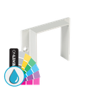 LAZORTRACK wall connector 56x60mm, aluminum ARMOR RAL