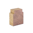 LAZORTRACK endcap left/right 56x60mm, oak laquered