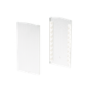 TL-6141 Endcap left with covercap aluminum mill finish