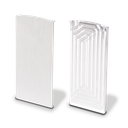 TL-6141 Endcap right aluminum natural anodized