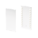 TL-6141 Endcap right with covercap aluminum natural anodized