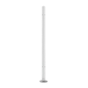 EMPIRE STATE POST Top, Ø42.4x2mm,  H=990mm, cornerpost 90°, M8 AISI 304 satined