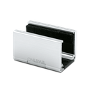 INFINITYSLIDE 69kg floor guidance for glass 8-10.76mm, aluminum stainless steel look