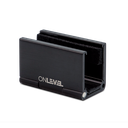 INFINITYSLIDE 69kg floor guidance for glass 8-10.76mm, aluminum black anodized