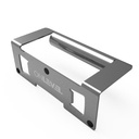 INFINITYSLIDE 69kg tool for height adjustability fixed glass, AISI 304 satined