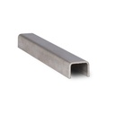 Handrail U-profile 26x20x2mm, L=4000mm AISI 304 satined