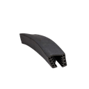 Glassrubber for U-profile 40x30x2/42x34x3mm glass thickness 24.5-25.5mm L=5000mm