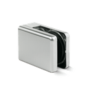 KRONOS square, connection flat glass 8-12.76mm covercaps stainless steel