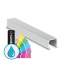 Handrail U-profile 26x23x2mm L=5000mm, aluminum ARMOR RAL