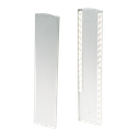 TL-3121 Endcap left full height covercap aluminum natural anodized