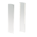 TL-3121 Endcap right full height covercap aluminum natural anodized