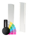 TL-3121 Endcap right full height covercap aluminum RAL struct.