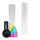 TL-3121 Endcap right full height covercap aluminum RAL matt