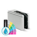 KRONOS square, connection flat glass 8-12.76mm covercaps RAL ARMOR