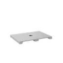 TL-3010 Spacer thickness 10mm aluminum natural anodized