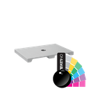 TL-3010 Spacer thickness 10mm alum. RAL shiny