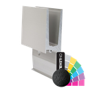 TL-3011 Glass profile  L=5000mm aluminum RAL (struct.)