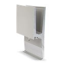 BEND-FIT TL-3011 Glass profile  L=6000mm aluminum (max. usable after bending L=5000mm) (tempering T4)