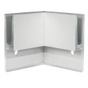 TL-3011 Inside corner 90° aluminum natural anodized
