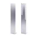 TL-3011 Endcap left half height covercap for stairway aluminum natural anodized