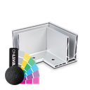 TL-3080 Outside corner 90° aluminum RAL (struct.)