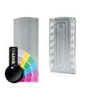 TL-3080 Endcap right alum. RAL shiny