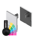 INFINITYSLIDE 69kg endcap 1xL/1xR width 50mm, aluminum RAL matt