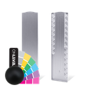 TL-3011 Endcap left full height covercap aluminum RAL matt