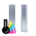 TL-3011 Endcap right full height covercap aluminum RAL shiny