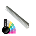 SunView brush seal profile for glass 10mm L=2800mm, aluminum RAL shiny