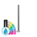 PIKASSO endpost 50x50mm H=1100mm 10-13.52mm, aluminum ARMOR RAL