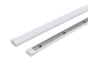 SKYFORCE-Slim mounting strip 15x2mm L=1100mm stainless steel (covercap plastic white)