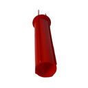 AIRFORCE plaster signal pin Ø22mm, plastic red