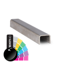 Handrail U-profile 26x20x2mm L=4000mmm, AISI 316 RAL shiny