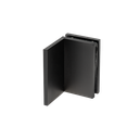 EXCITE connector glass-wall 90° glass 8/10mm, brass gun metal brushed