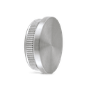 EMPIRE STATE POST endcap flat Ø42.4x2mm, AISI 316 satined