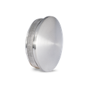 EMPIRE STATE POST endcap curved Ø42.4x2mm, AISI 304 satined
