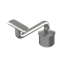EMPIRE STATE POST handrail bracket post Ø42.4x2mm H=80mm handrail welded, AISI 316 satined