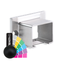 Wall support for glass handrail 40x30x1mm, AISI 316 RAL matt