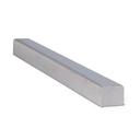Endcap flat for U-profile 30x25x2mm, AISI 304 satined