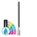 GUARDIAN OF THE UNIVERSE cornerpost side handrail 58x58mm H=1400mm glass 10-10.76mm, aluminum ARMOR RAL