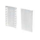 TF-6620 endcap left/right, aluminum mill finish