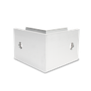 TF-6621 outside corner 90°, aluminum natural anodized
