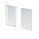 TF-6621 endcap left with covercap, aluminum natural anodized