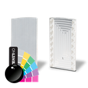 TF-6621 endcap left with covercap, aluminum RAL shiny