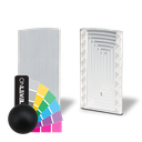 TF-6621 endcap left with covercap, aluminum RAL matt