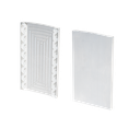 TF-6621 endcap right, aluminum mill finish